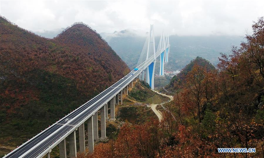 CHINA-GUIZHOU-PINGTANG-MEGA BRIDGE-OPENING TO TRAFFIC(CN)