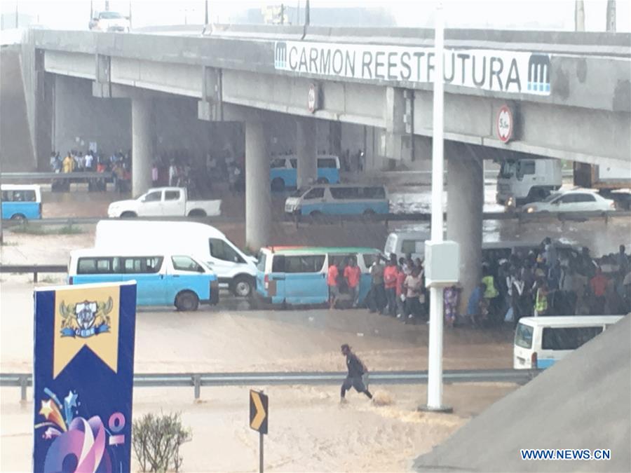 ANGOLA-LUANDA-HEAVY RAINS-FLOOD