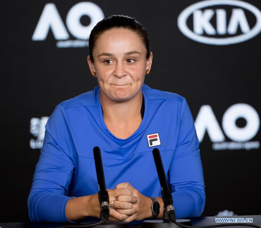 (SP)AUSTRALIA-MELBOURNE-TENNIS-AUSTRALIAN OPEN-PRESS CONFERENCE