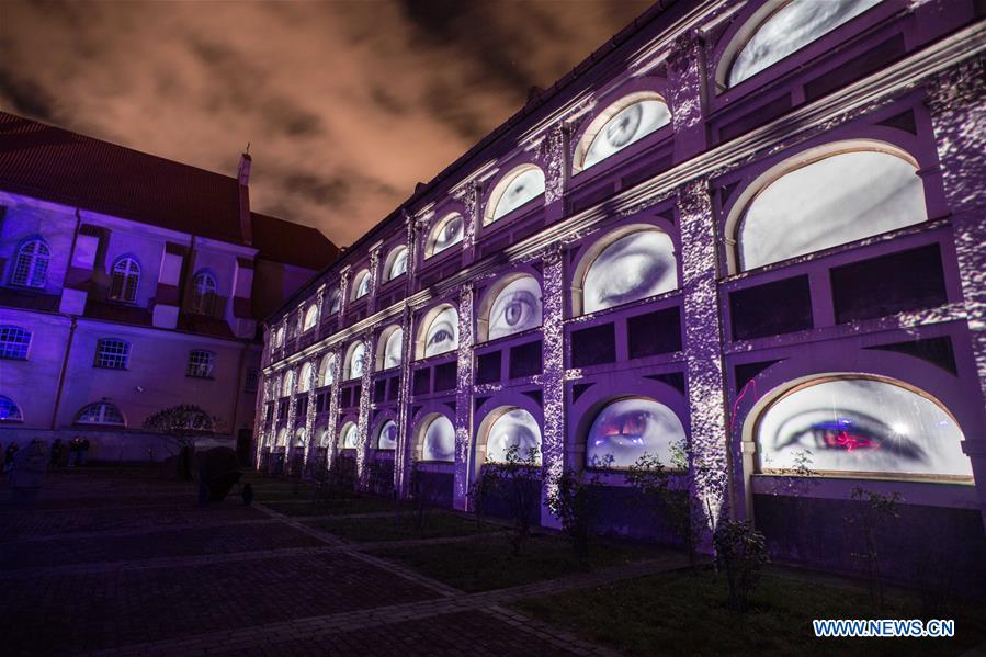 LITHUANIA-VILNIUS-FESTIVAL OF LIGHT