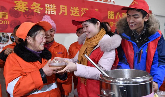 Cold winter, warm Laba porridge