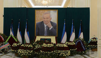 Funeral of late president of Uzbekistan held in Samarkand