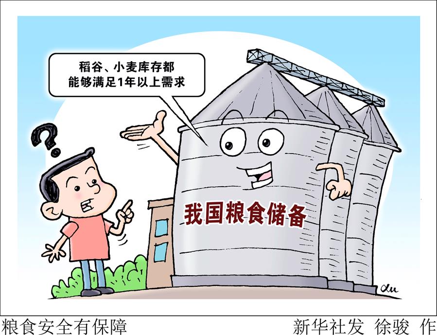 （图表·漫画）［经济］粮食安全有保障 