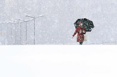 吉林长春大雪纷飞